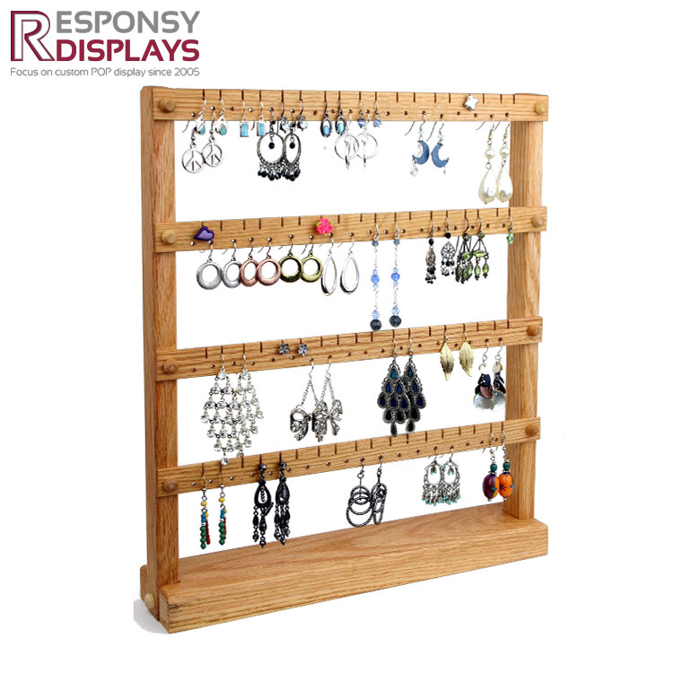 3 Tier Wooden Jewellery Display Stands