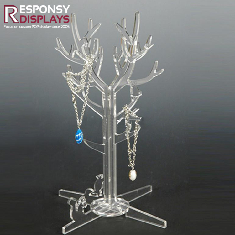 Customized Shaped Acrylic Earring Display Stand