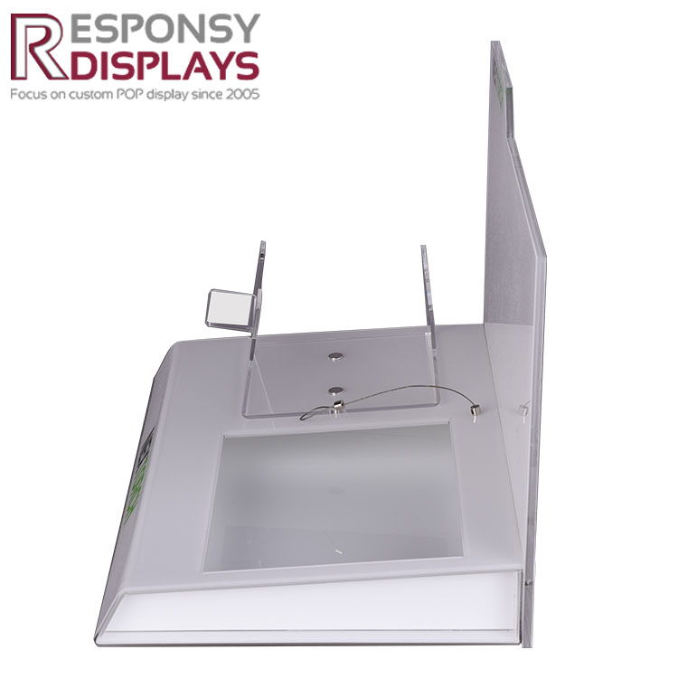 Table Custom Advertising Acrylic Flashlight Display Stand