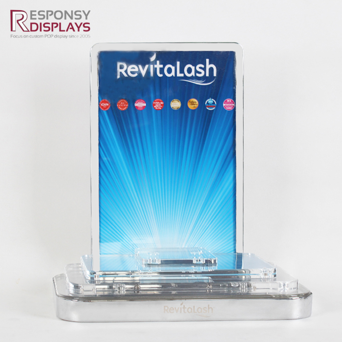 Customized Acrylic Countertop Mascara Display Stand Factory Outlet