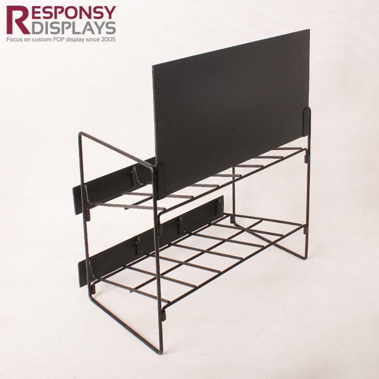 Custom Wholesales Counter Snack And Food Metal Wire Display Rack