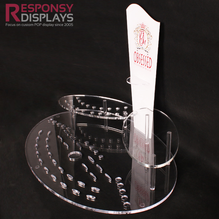 Multifunctional Used in Eye Shadow and Lipstick Acrylic Makeup Counter Display