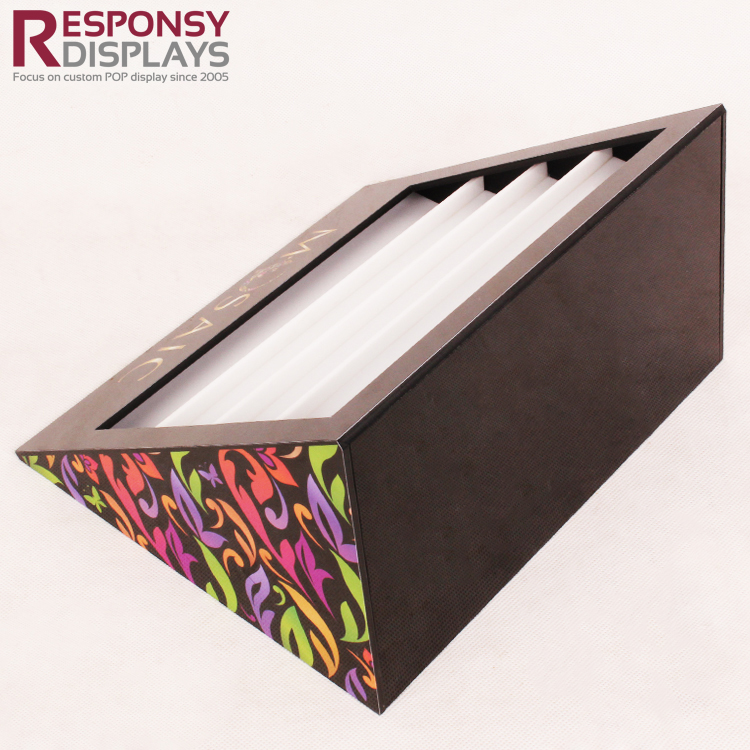 Customized Counter-top Beauty Rack Acrylic Nail Polish Display Stand For Retail Store